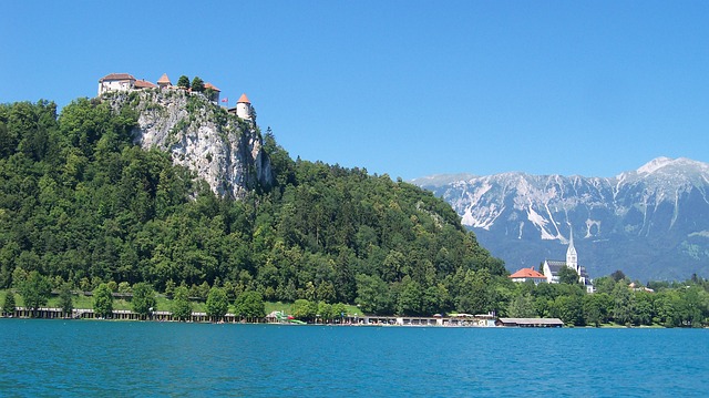 kasteel en meer van Bled