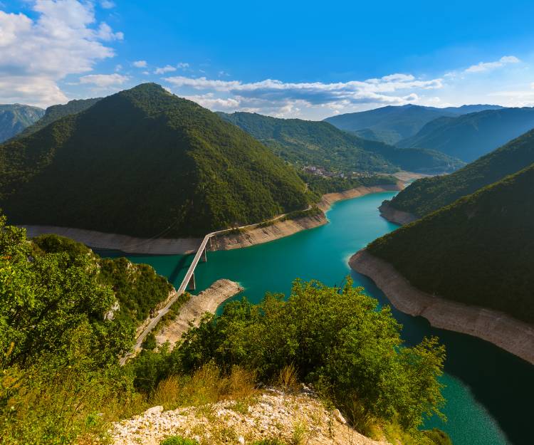 Prachtige natuur in Montenegro