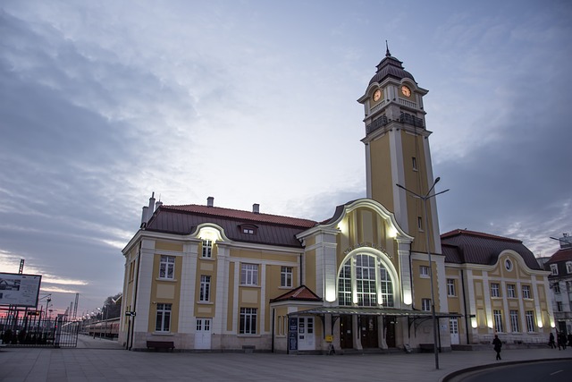 treinstation in Burgas